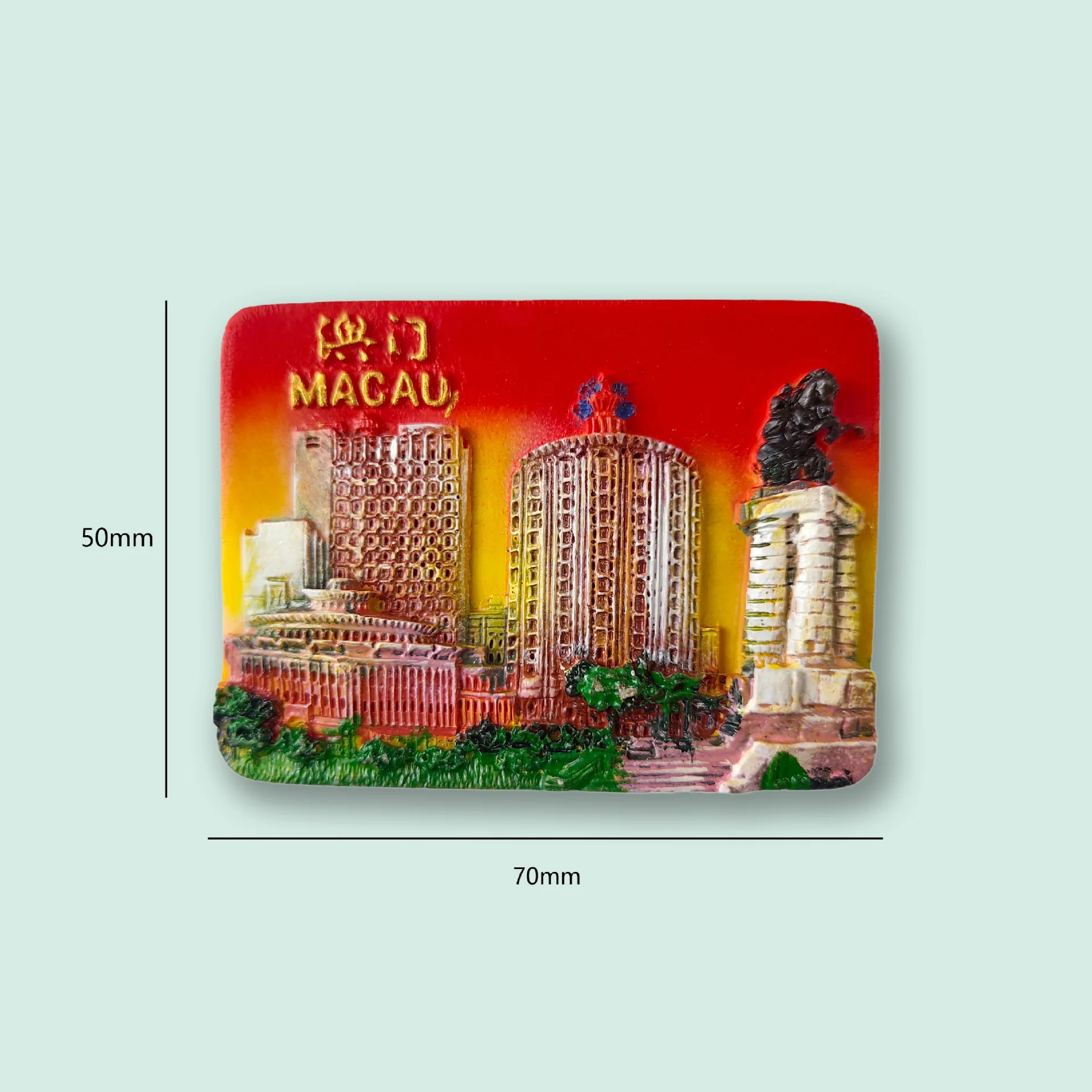 wedaredai, frigorifero in 3D Maldive, magnete, turisti, souvenir da viaggio, adesivo da viaggio, magnete per frigorifero, casa e cucina, made in China
