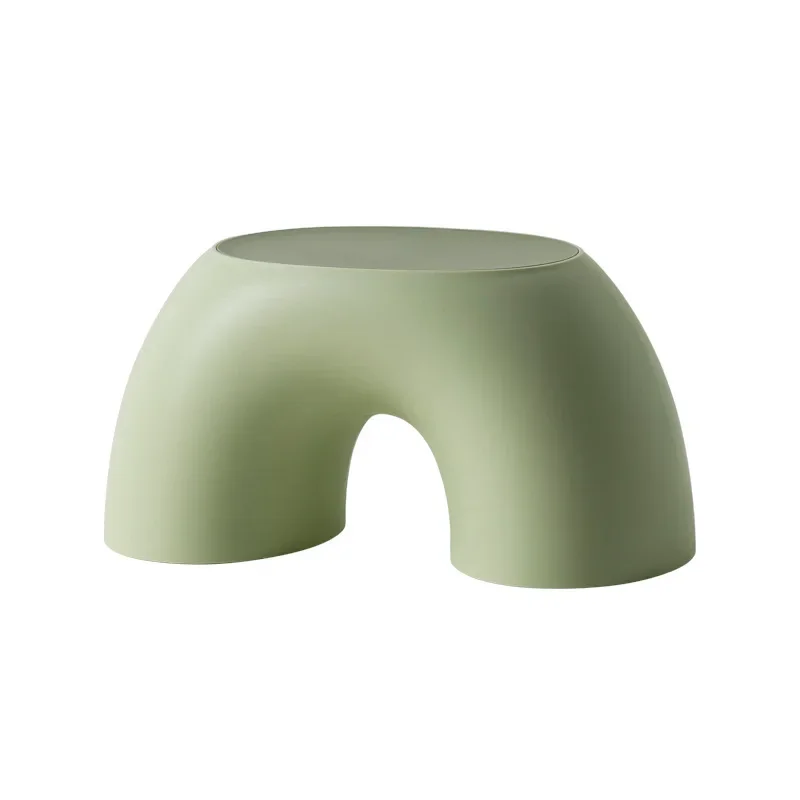 Minimalist Round Anti-Slip Shoe Changing Stool