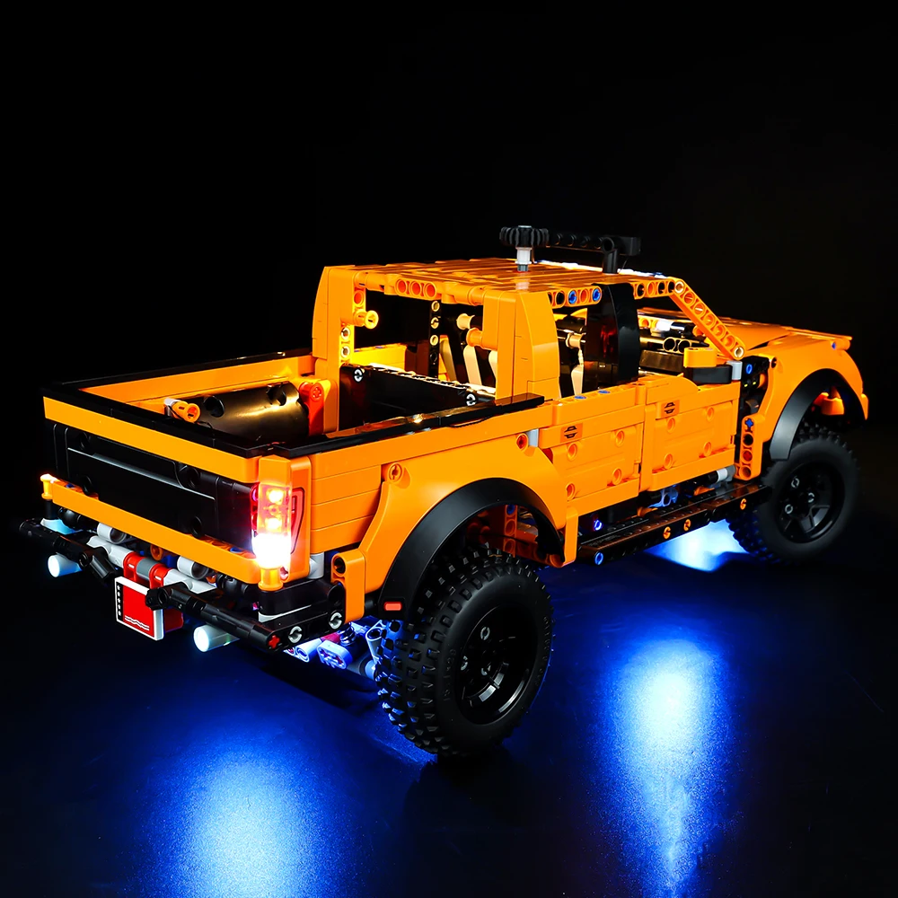 Led Light Kit Building Blocks F-150 Raptor Pickup Car For LEGO Technical 42126(Only Light Kit Included)