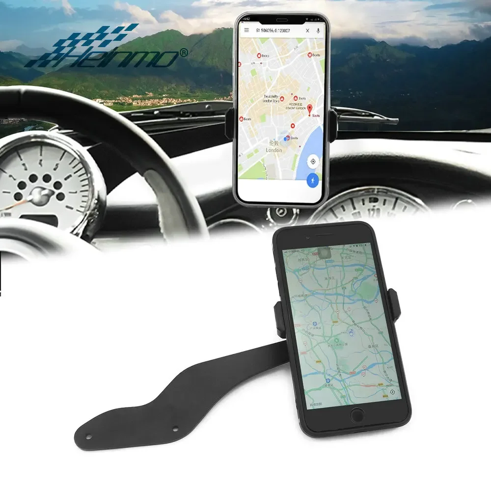 For MINI Cooper R50 R52 R53 Car multi-functional mobile phone holder phone holder mobile phone holder gps holder dashboard GPS bracket Aluminium Alloy accessories