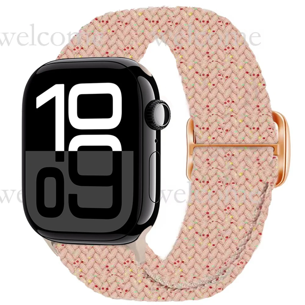 Premium Nylon Braided Strap for Smartwatch - Durable and Stylish Bracelet Design
