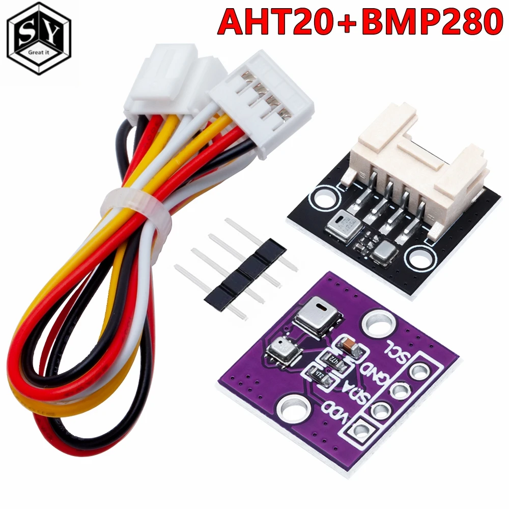 AHT20+BMP280 High Precision Digital Temperature And Humidity Atmospheric Pressure Sensor For