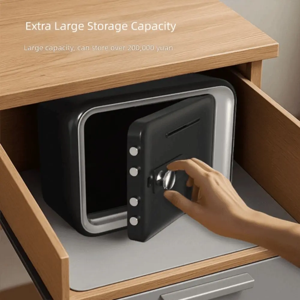 번호 잠금 어린이 저금통 교육용 장난감 돈 보관 미니 금고 동전 지폐 슬롯 대용량 미니 ATM 남아 여아 장난감