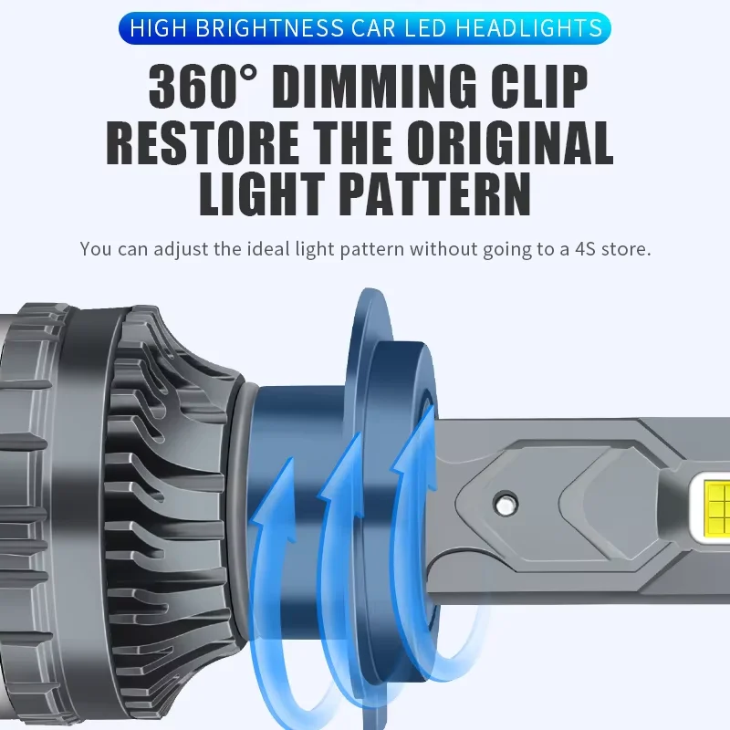 2개 24V H7 H1 H4 H3 LED 트럭 헤드라이트 150W 파워 9005 9006 LED 24V 헤드라이트 트럭 30smd CANBUS LED 트럭 로리 라이트 6000K