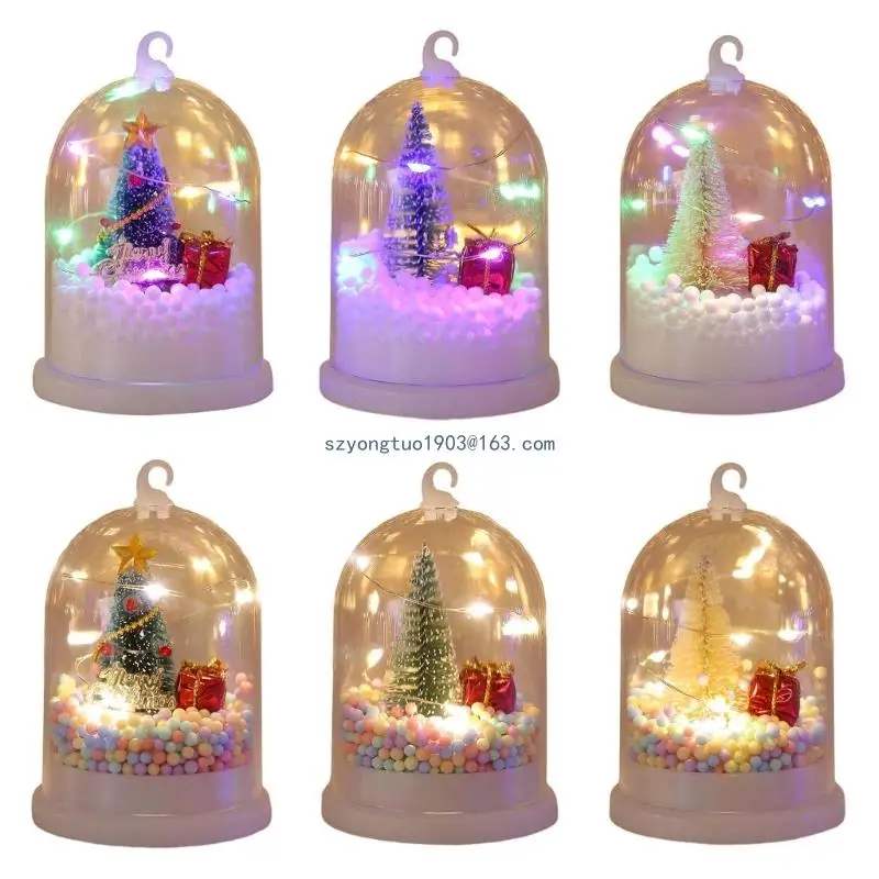 

Винтажная светодиодная лампа Рождественский декор небольшой ночник для домашнего наружного освещения