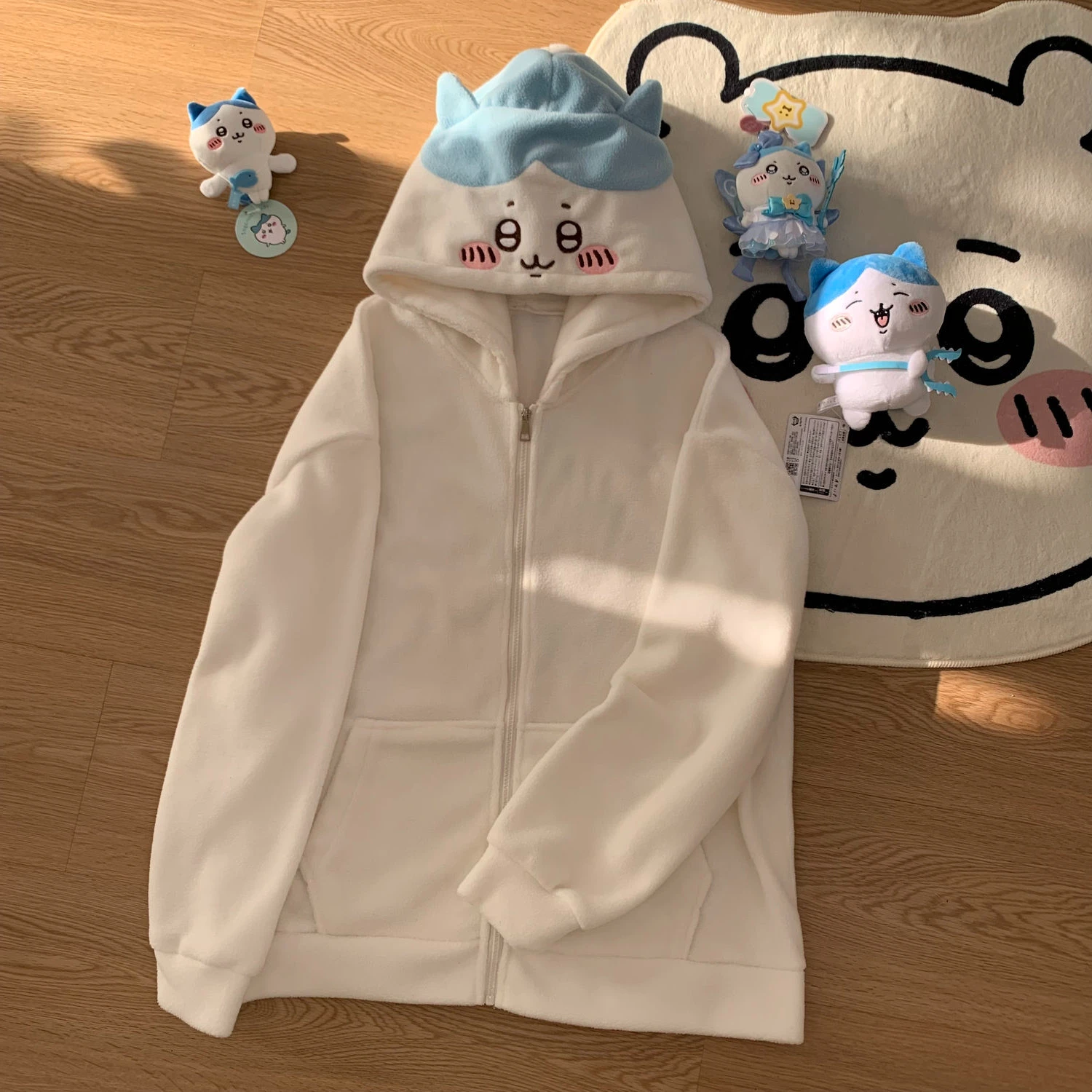 Streetwear Zipper Hoodie Y2K Womens Clothes Harajuku Gothic Kawaii Cute Embroidery Oversized Hooded Sweatshirt Jacket Coat 3