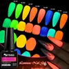 7ml Fluorescent Glow In Dark Gel Nail Polish Neon Luminous Gel Polish Summer Nails Semi Permanent Soak Off Nail Art UV Varnish 3