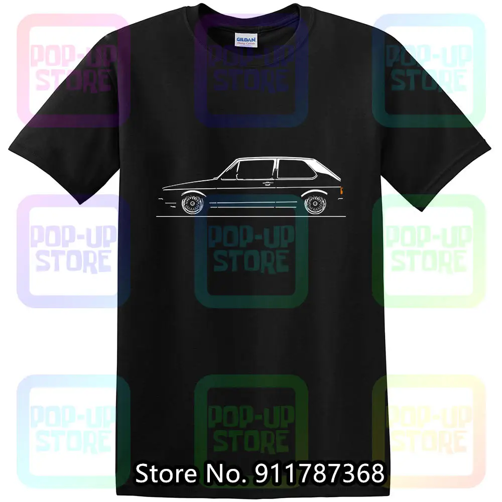 T-Shirt Per Golf Mk1 Fans Classic German Hatchback Gti Tuning Tshirt
