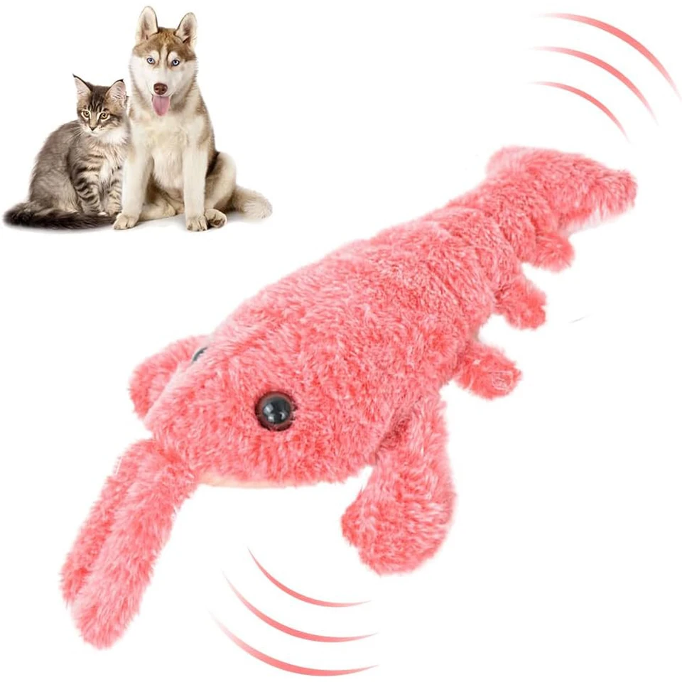 Interactive Floppy Lobster Dog Plush Toy