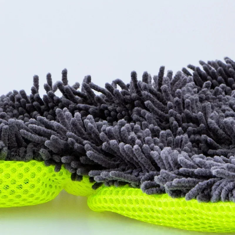 1Pc Microfiber Car Wash Gloves Car Cleaning Tool Home Use Multi-function Cleaning Brush Dusting Gloves Wash Accessories