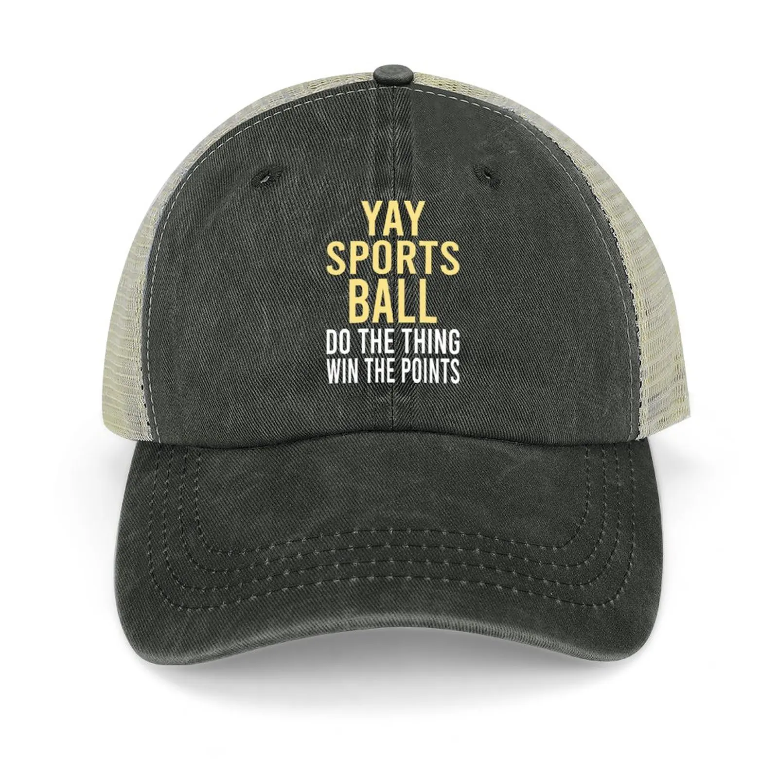

Yay Sportsball Do The Thing Win The Points Essential T-Shirt Cowboy Hat Gentleman Hat Sports Caps Hat Women Men'S