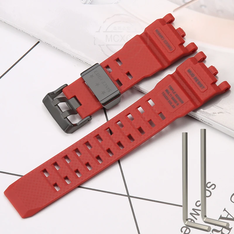 thumbnail image 1 of Correa de resina adecuada para Casio GWG-2000 GWG-2040, accesorios de reloj deportivo de TPU a prueba de agua para hombres, pulsera, 1 of 5