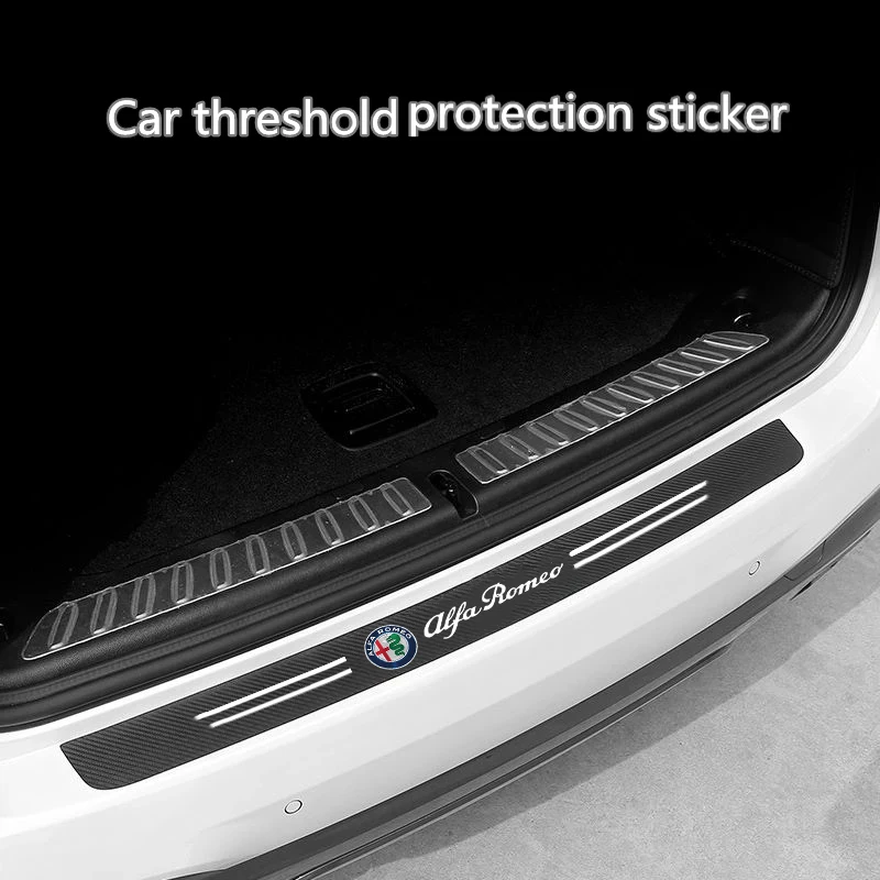 Car Sill Pedal Rear Bumper Protection Stickers - Premium Automotive Styling Accessories