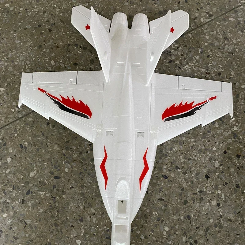 Qlq Rc Plane Remote-controlled Fighter Model F18 64mm Culvert Aircraft High-speed Epp Fixed Wing Remote-controlled Aircraft Toy 6