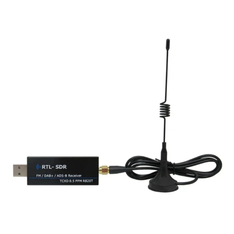 

Wide Frequency Ranges Digital SDR Receiver USB Interfaces 100Khz-1.7Ghz Full Bands Software Radio Receiver Durable Easy Install