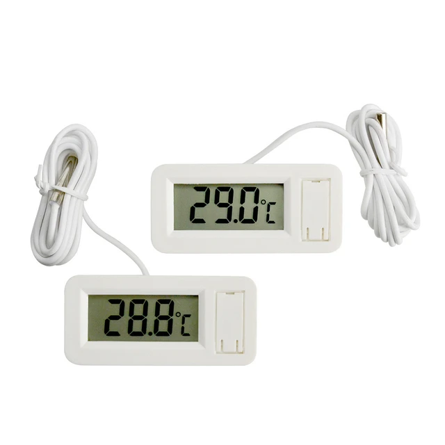 Mini Digital Thermometer Solar LCD Display Water Temperature Sensor Probe Digital  Thermometer with 1m Probe - China Mini Thermometer, Digital Thermometer