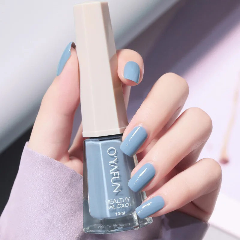 Nail Polish 10Ml Solid Color Nail Polish 40 Colors Sequins