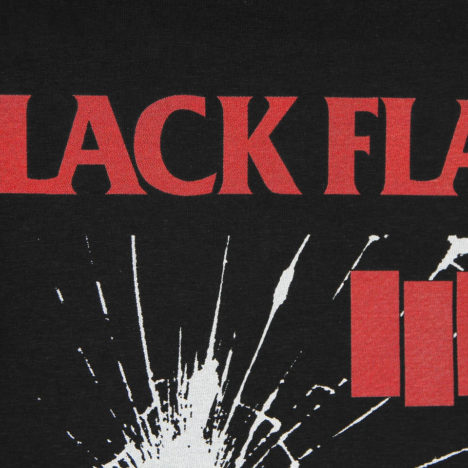 Black Flag T Shirt Damaged 80S Hardcore Punk Band Husker Du Bad