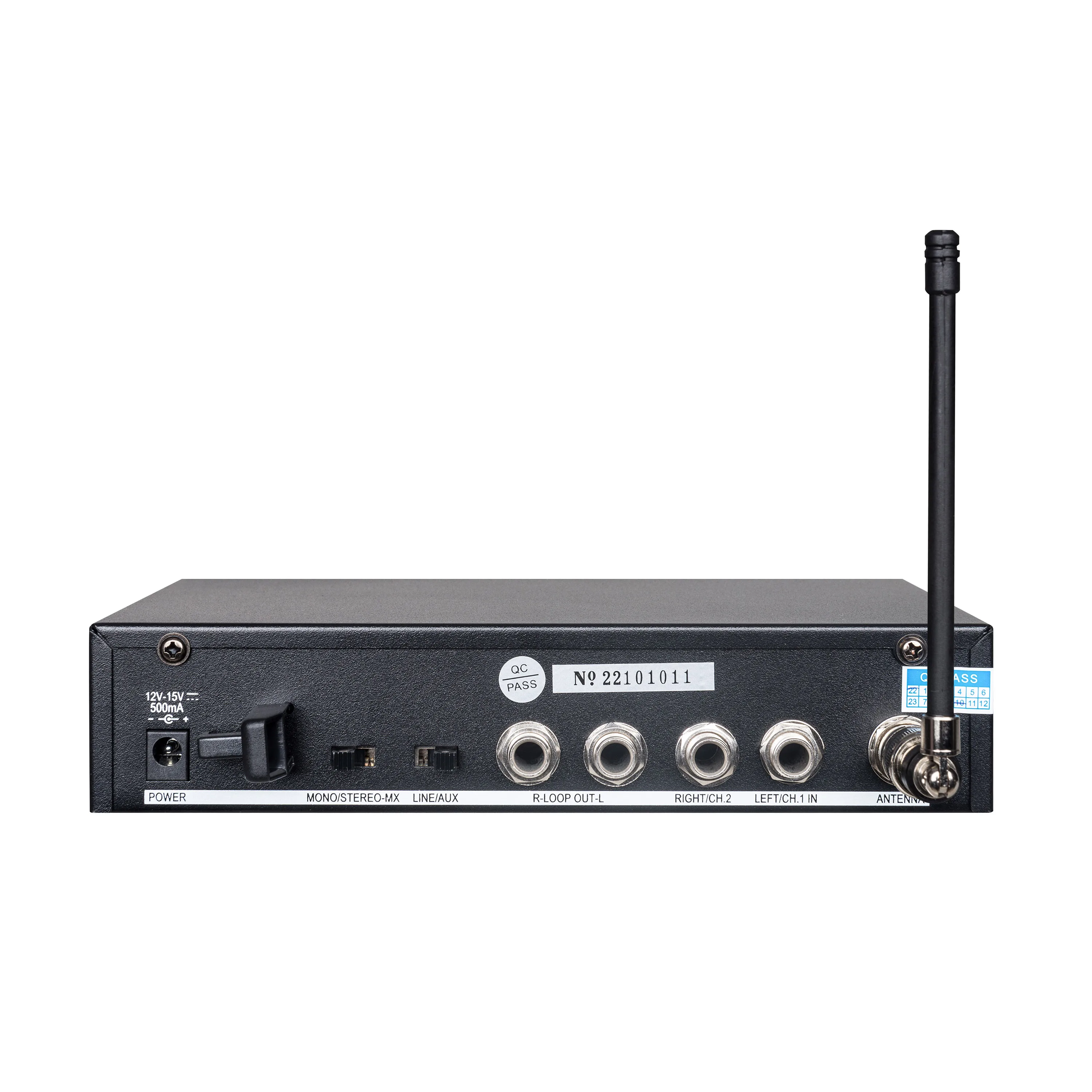 In-Ear Monitoring System PSM300 Stage Personal Wireless In Ear Monitor for Bands 500MHz 100mW 24-Bit Digital DSP Processor Audio