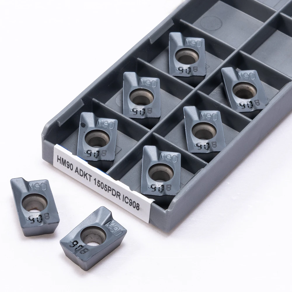 

10PCS Milling Cutter CNC Lathe Tools ADKT1505 PDR-HM90 Original Carbide Inserts External Turning Tool ADKT 1505