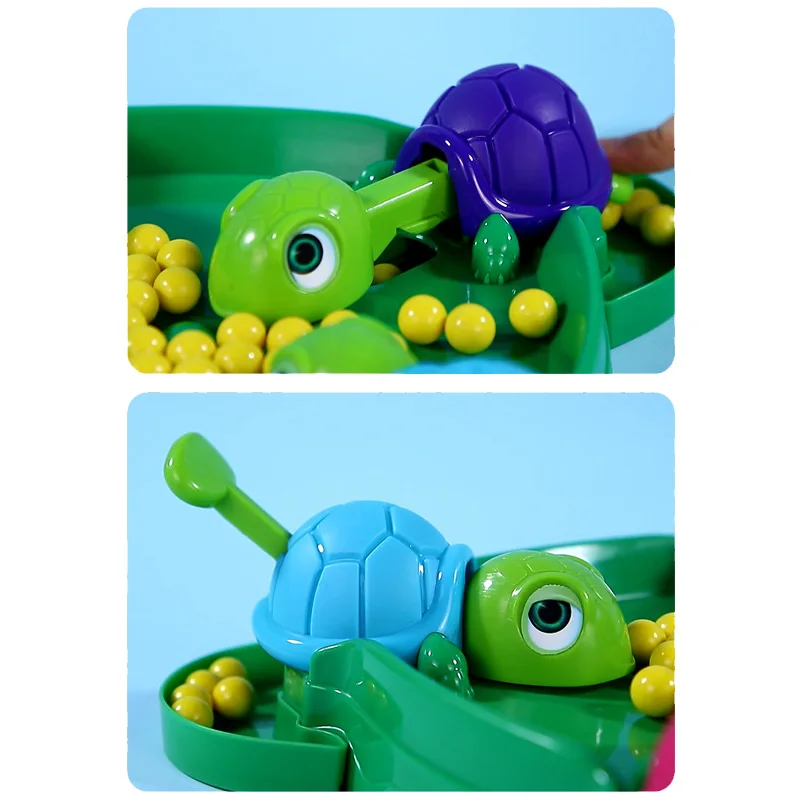 Kids Desktop Competitive Games Turtles Eat Beans safe Parent-child Interaction Entertainment Game Educational Relieve Stress Toy