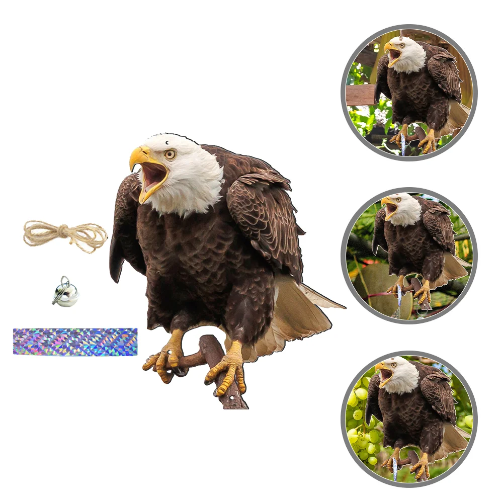 

1 Set Hanging Plastic Owl Ornament Outdoor Owl Decor Hanging