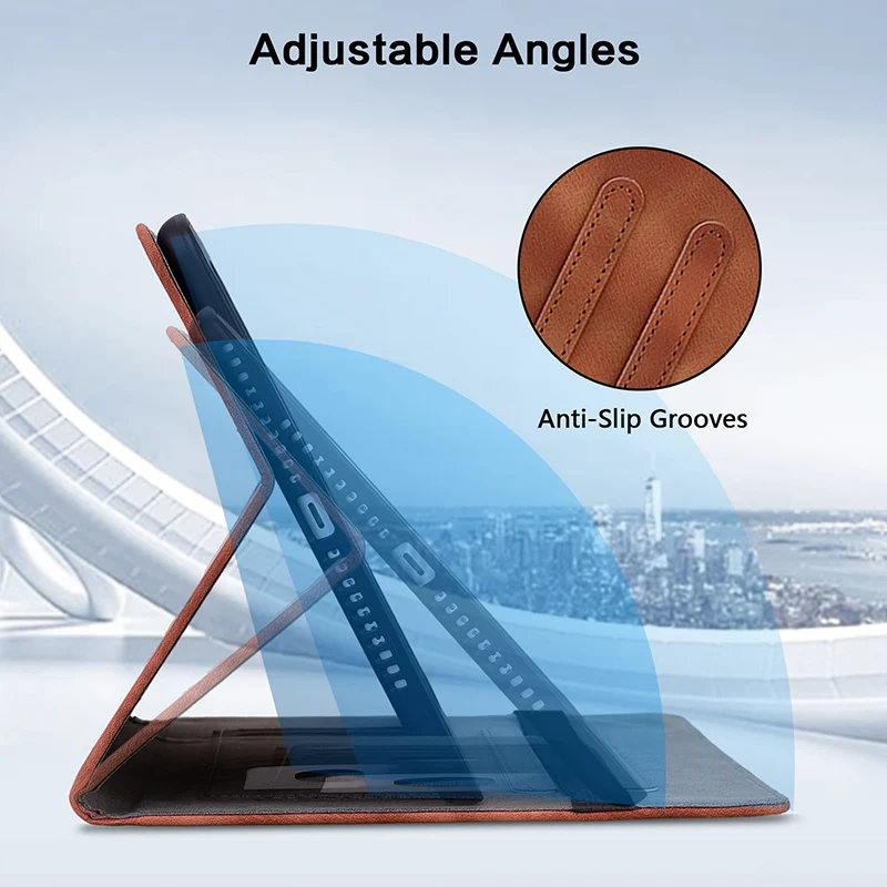 Premium PU Leather Stand Cover for Tablets – Sleek & Durable Protection