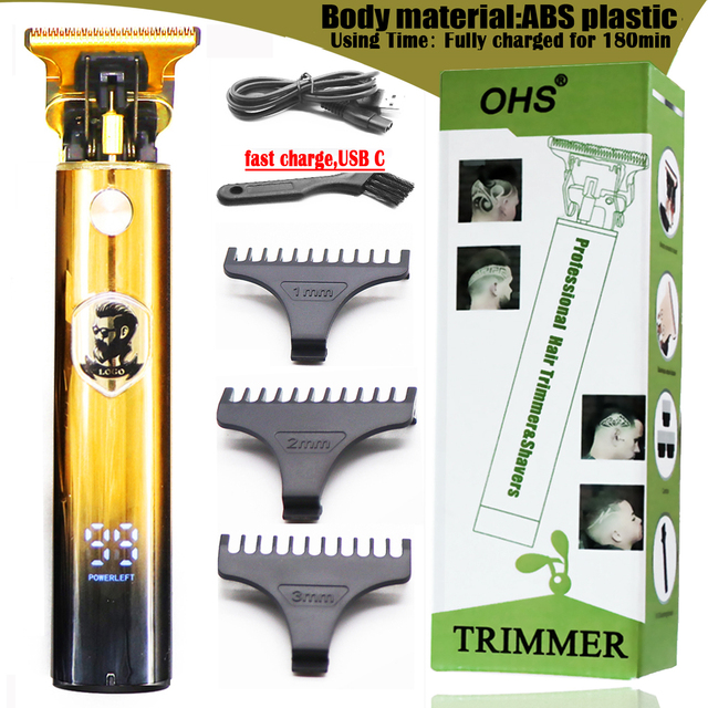 Display Electric Cordless Safety Razor Straight Shaver For Men Shaving Machine With Blades Shave For Beard Shavette