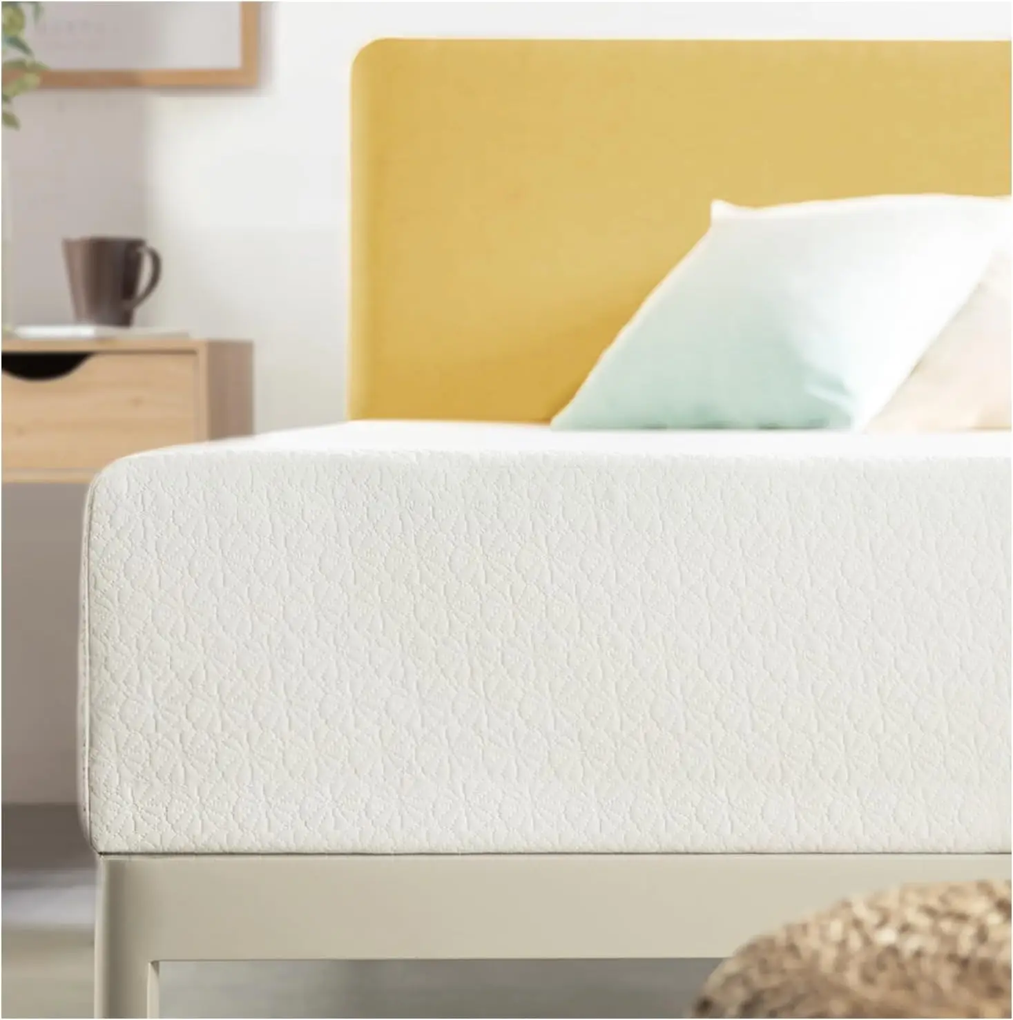

Best Price Mattress 12 Inch Queen Mattress Bed-In-A-Box,Memory Foam, White