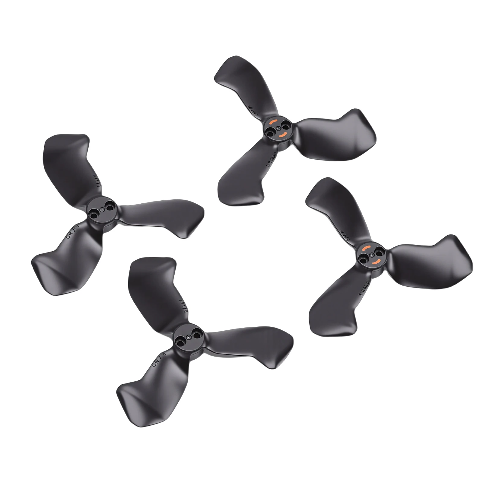 4PCS 3 베인 프로펠러 DJI NEO 2 드론 PC용 저소음 드론 교체용 패들 경량 확장 비행시간 연장