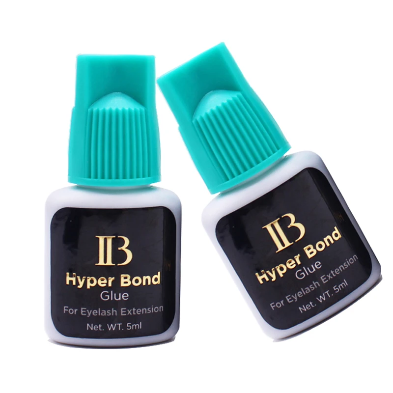 10 Bottles  IBeauty Hyper Bond Glue for Eyelash Extensions Professional 5ml Korea Cyan Cap False Lash Adhesive Makeup Tools 6