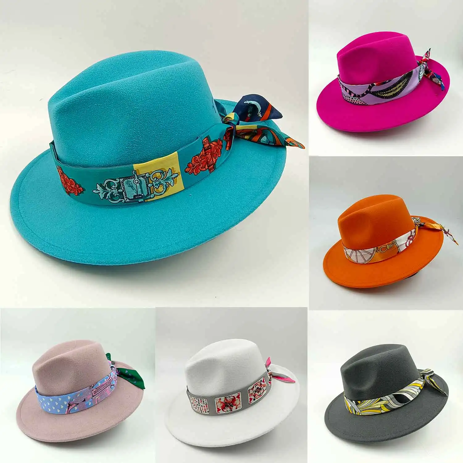 Fedoras Hut Für Damen Und Herren Britischer Stil Elegant Retro_voghion.com