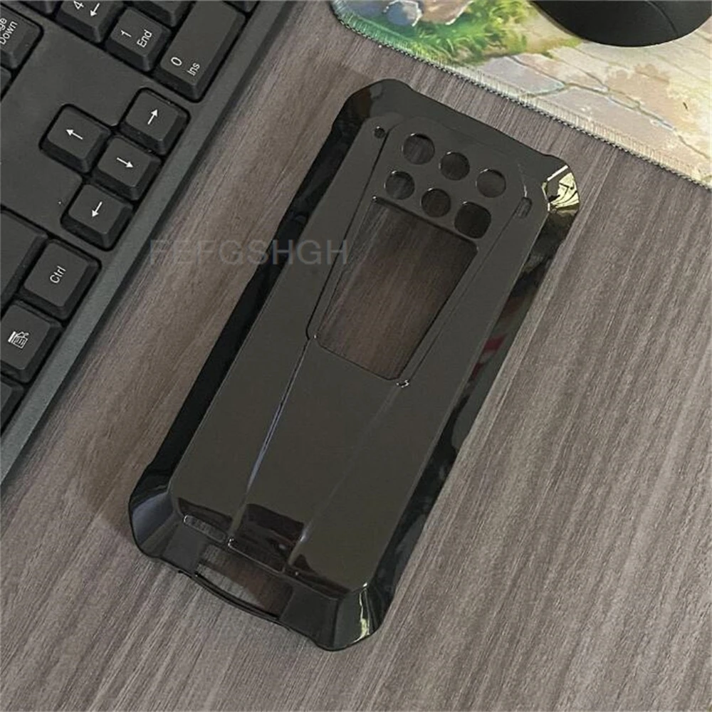Durable TPU Silicone Phone Case with Back Ring Holder