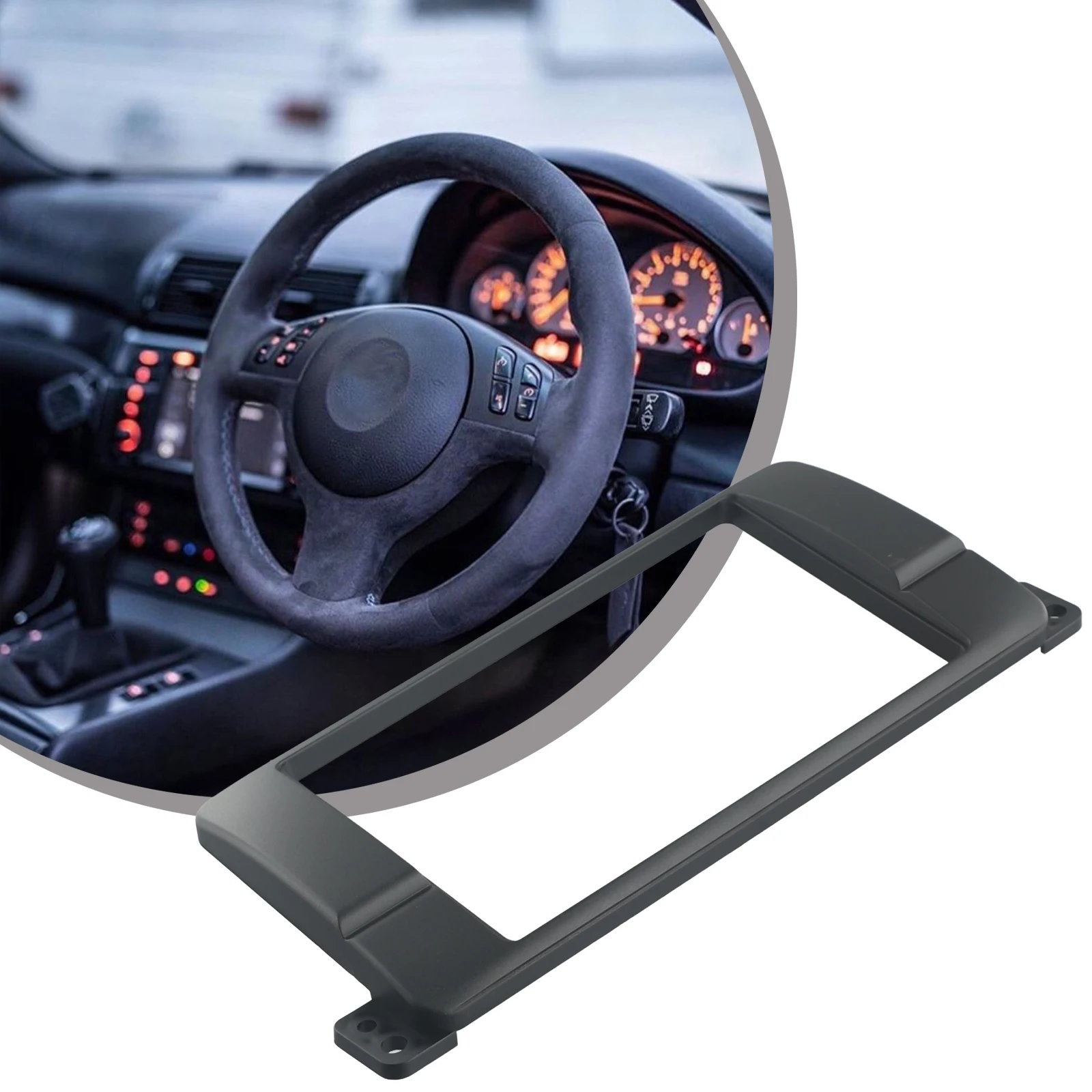 ڵ   ׷ г , BMW 3 ø E46 1998-2006   ABS öƽ,  2 Din  ٸ, 180x105mm, 1 