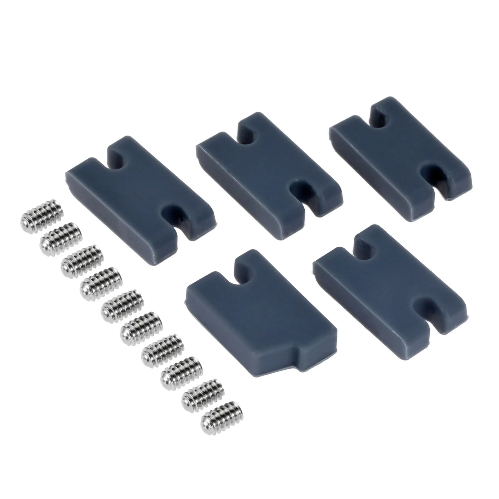 5Pcs Surfboard Tail Fin Mounting Converter Fin Box Fixing Compatibility Infills Kit Grub Screws Longboard Surfing Accessory