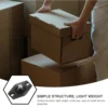 4 Pcs Ball Pulley Base Storage Bin Adhesive Casters Sticky Garbage Can Swivel Small Wheels Abs Universal Mini for Appliances 5