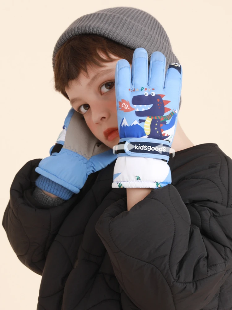 Gants D'hiver Suspendus Pour Enfants De 1 à 4 Ans - Moufles