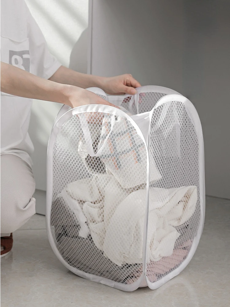 Panier à Linge Pliable, 40 litres - Grey, panier à linge pliable - booldesignstu