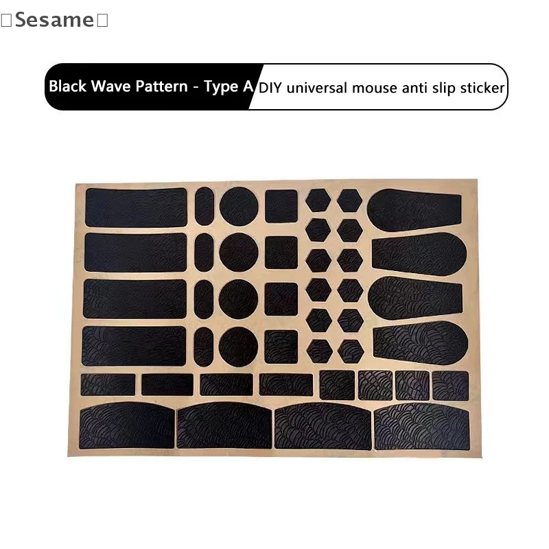 미끄럼 방지 땀 흡입 마우스 그립 테이프 스케이트 스티커, E 스포츠 게이머용 범용 게이밍 무선 마우스용