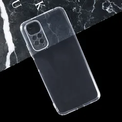 Ultra-Thin Silicone Protective Case for Xiaomi Redmi Note 11 - Soft TPU Back Cover (Clear)