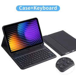 Premium Keyboard Tablet Case with Adjustable Viewing Angles and Protective Cover - Tab A8 10.5in (Black No Mouse)