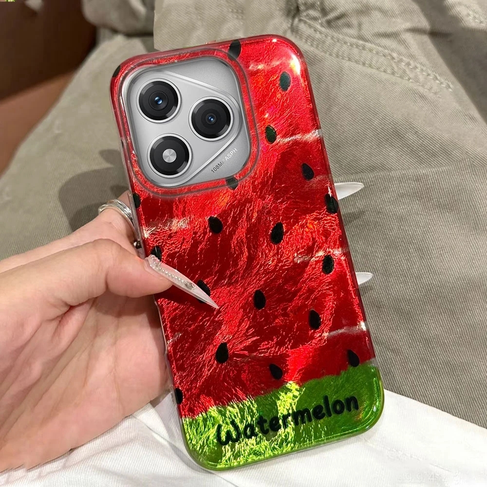 Vibrant Watermelon Cherry Fruits Phone Case Cover