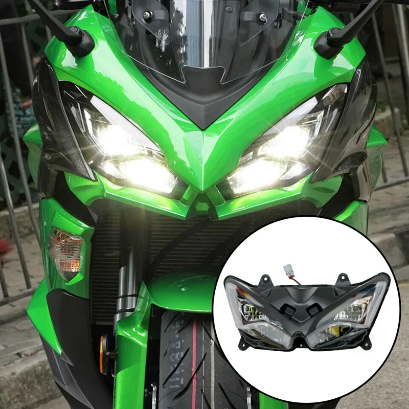 

1 Piece Motorcycle Headlight Assembly Headlight Assembly Replacement Accessories For KAWASAKI Ninja 1000 Z1000SX 2017-2021