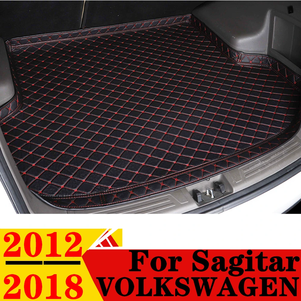 

Коврик багажника для Volkswagen VW Sagitar 2018 2017 2016 2015 2014 2013 2012 XPE