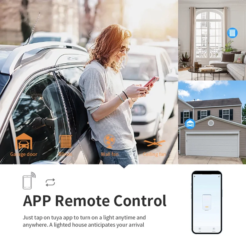 Tuya Wifi Controlador de Interruptor Inteligente Temporizador Universal Breaker Vida Inteligente para Aparelhos Usb Alexa Google Home pc - Image 2