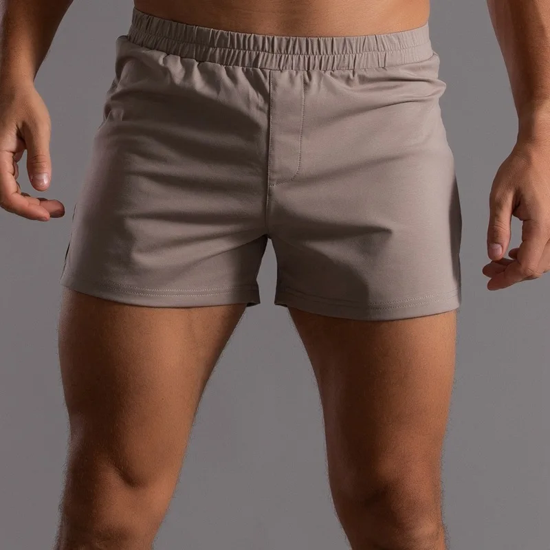 

Lightweight Cotton Men's Casual Running Shorts Marathon Three-point Pants Fitness Training Pants Sports