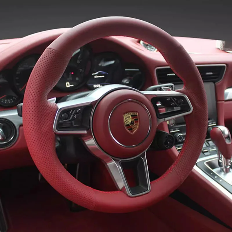 Volante Porsche Macan Panamera Cayenne 718 911 Fibra Di