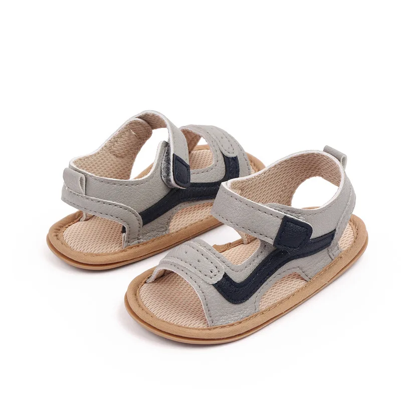 Infant Baby Boys Sandals Toddler Summer Shoes Newborn Bebes Soft Anti-slip Rubber Bottom Footwear for 1 Year Old Girls Sandalen