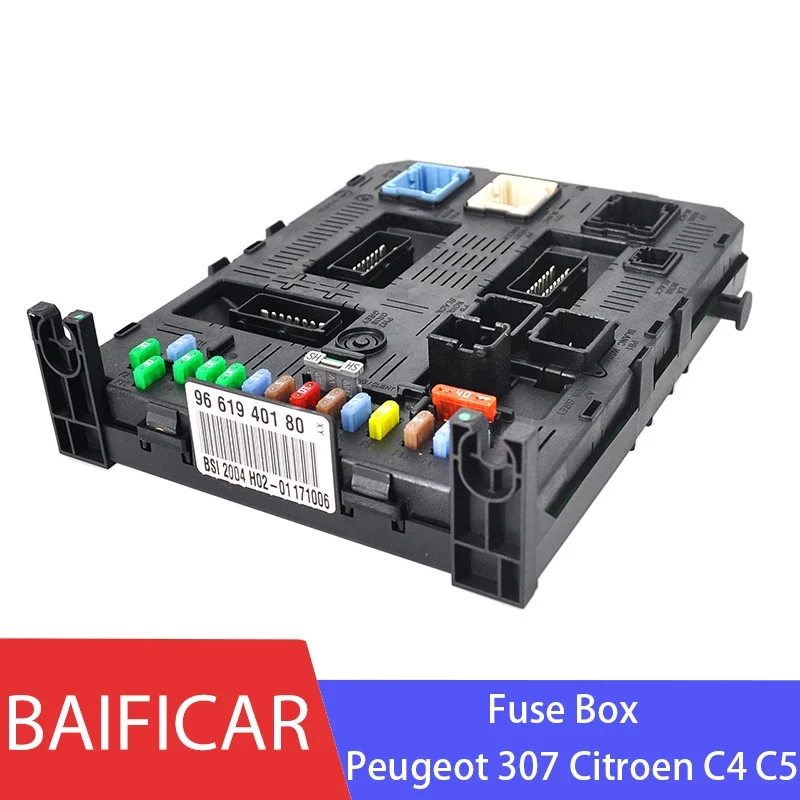 Baificar Genuine Modul BSI FuseBox Fuse Box 9660105680 6580GE 9661940180 H02-01 H05 For Peugeot 307 Citroen C4 C5