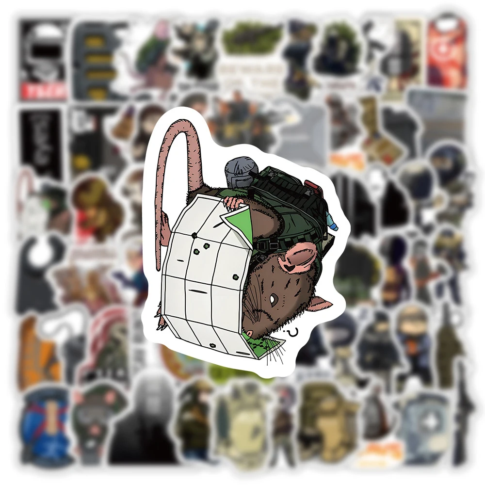 10/30/50/100PCS Game Escape From Tarkov Stickers Cartoon Decals Skateboard Laptop Motorcycle Phone Waterproof Sticker Kids Toys cartoon stickers stationery stickers